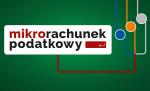 zielone tło, okręgi, mikrorachunek podatkowy